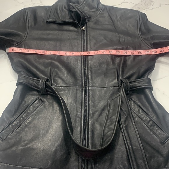 Women’s JLC Vintage Classic Black All Leather Jacket Size S‎ - Picture 15 of 16
